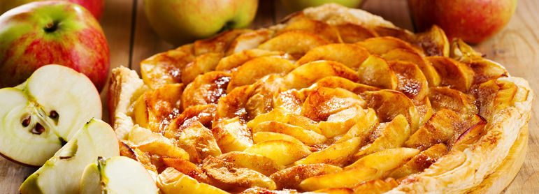 Tarte aux pommes - idée recette facile Mysaveur