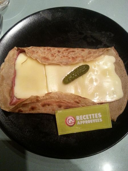 Recette de Crêpes au blé noir façon raclette