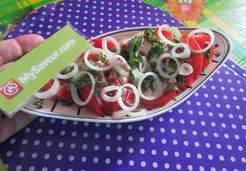 Salade de tomates au brocciu - Christiane C.