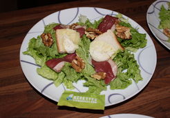 Salade au rocamadour et magret de canard - Gwladys G.
