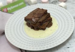 Brownie chocolat & confiture de lait - Raff'Olé