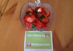 Salade de fraises - Alwena L.