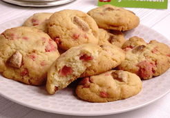 Cookies aux pralines roses - Christelle G.