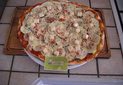 Pizza courgettes - Lucie O.