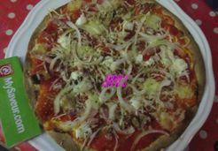 Pizza aux 3 fromages - Christiane C.